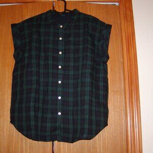NWOT Plaid shirt